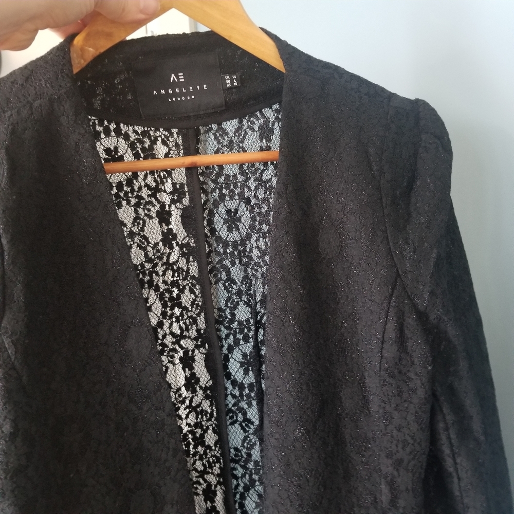 ANGEL EYE Lace Summer Blazer